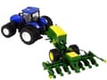 Miniatyrbillede 4 af 6: Fjernstyret traktor i skala 1:24 med tilbehør