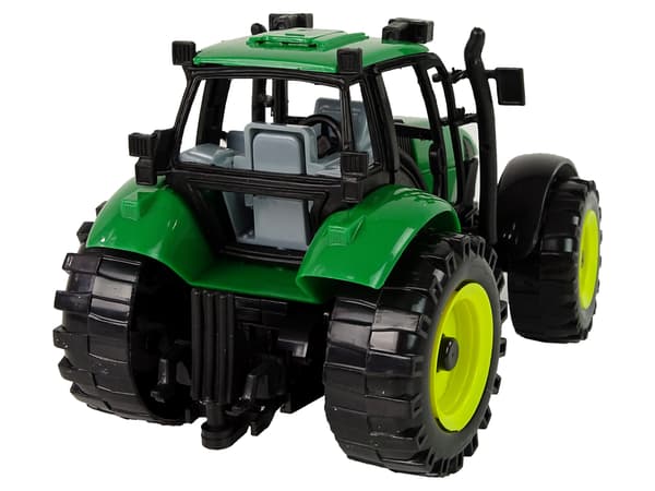 Ideal Farm Tractor Grön Röd Öppningshuv