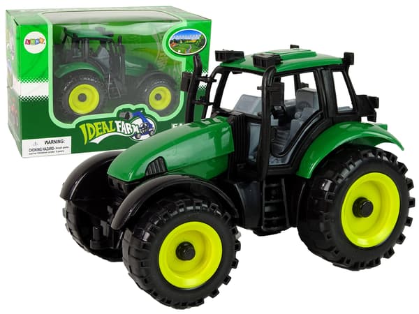Ideal Farm Tractor Grön Röd Öppningshuv