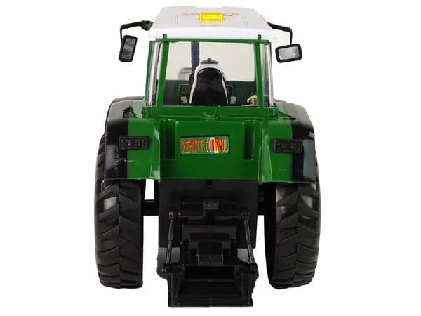Grøn og sort fjernstyret R/C traktor 38 cm