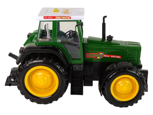 Grøn og sort fjernstyret R/C traktor 38 cm
