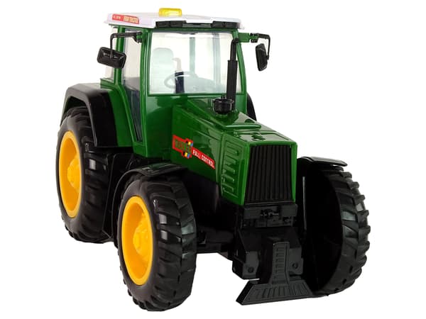 Grøn og sort fjernstyret R/C traktor 38 cm