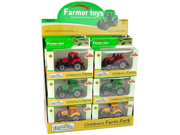 Landbrugskøretøj Traktor Farm Big Wheels 3 farver