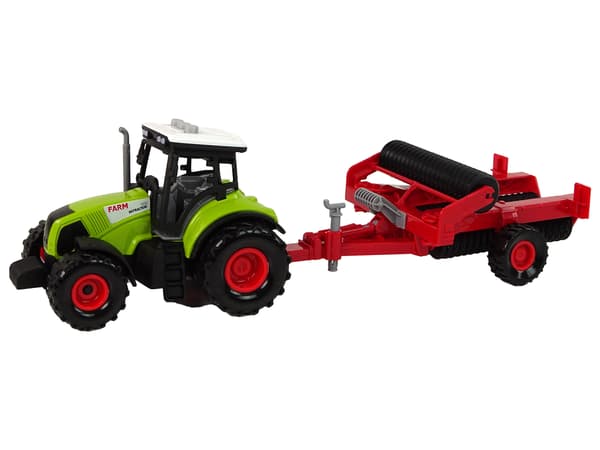 Børnetraktor med trailervogngård