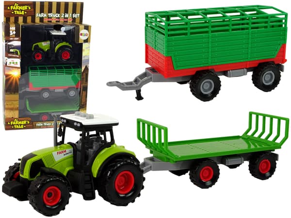 Traktor med Trailer Car Farma