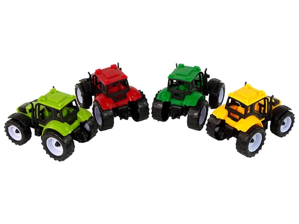 Farm Traktor Sæt 4 farverige stykker