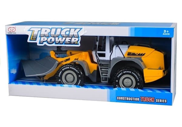 Stor plastik bulldozer med drev