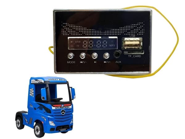Musikpanel för batteridriven bil HL358 Actros