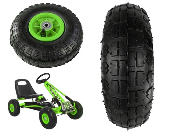 Hjul til Gokart A15, grøn