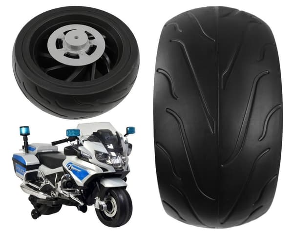 Takapyörä BMW R1200 akkukäyttöiseen moottoripyörään