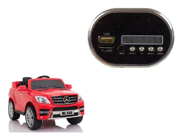 Musikpanel til ML350 batteridrevne biler