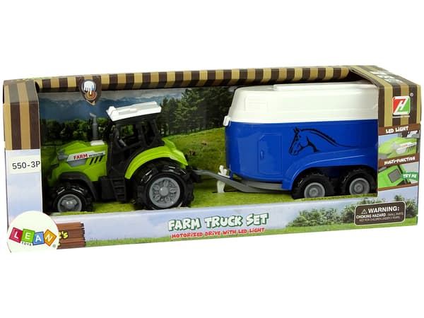 Traktor med hästsläp Green Farm Sound