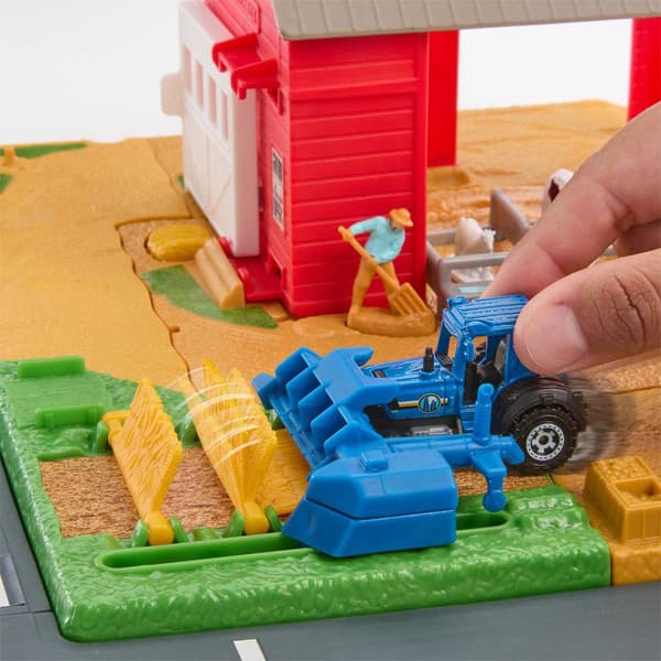 Matchbox Farm Harvest Lekset Med Leksaksbil Spår Bil Action Drivers