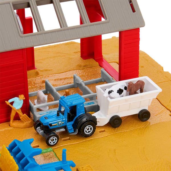 Matchbox Farm Harvest Lekset Med Leksaksbil Spår Bil Action Drivers