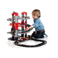 Miniatyrbillede 2 af 3: Molto Parkering 4 Floors With Tracks And 2 Metal Cars