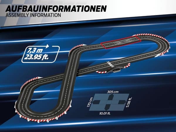 Carrera DIGITAL 132 - Snabb och fantastisk - Skala 1:32 - Original DTM-licens
