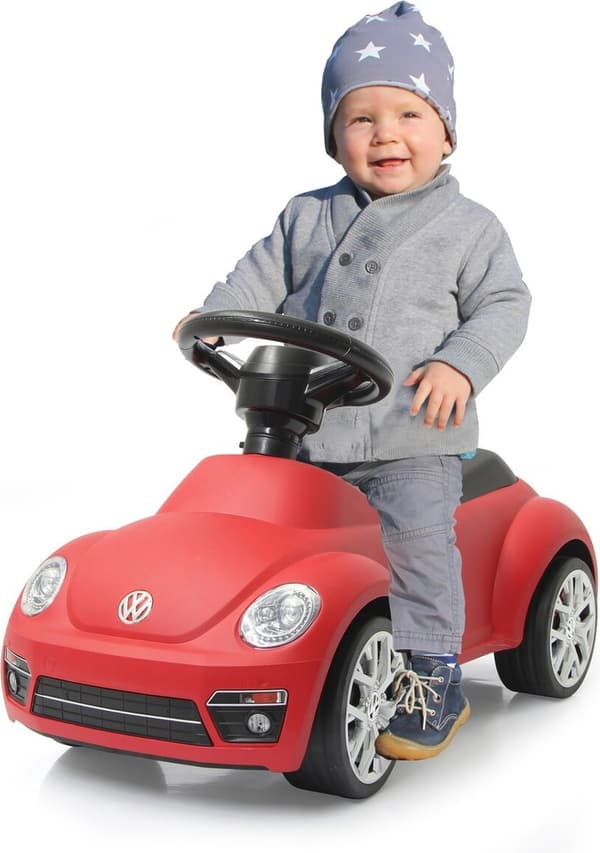 Jamara Walking Car Beetle 70 x 30 x 38 cm Rød