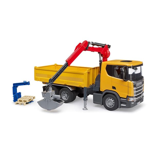 Bruder Med Kran Scania Super 560r