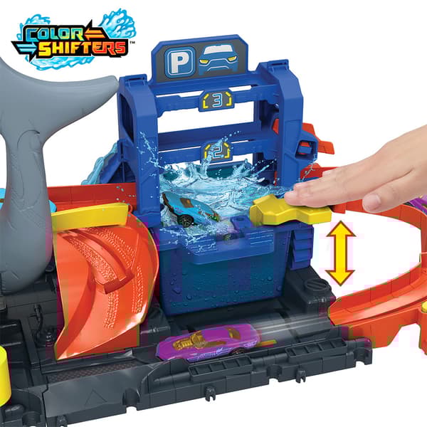 Hot Wheels Stad Ultra Haj Biltvätt