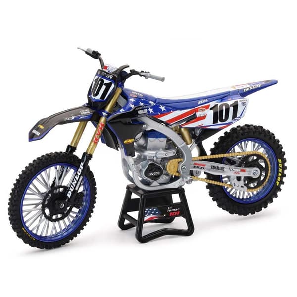 New Ray 1:12 Yamaha Yz450f Motocross Of Nations Eli Tomac Moottoripyörä