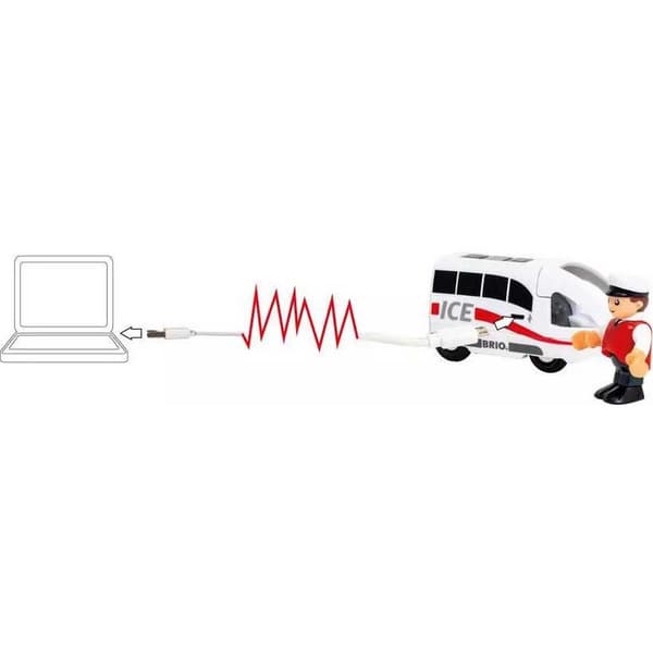 Brio Genopladeligt Ice-tog (tog I Verden) (36088)
