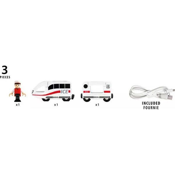 Brio Genopladeligt Ice-tog (tog I Verden) (36088)