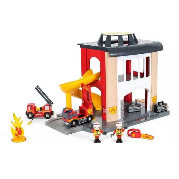 Brio Världsräddningsbrandstation (33833)