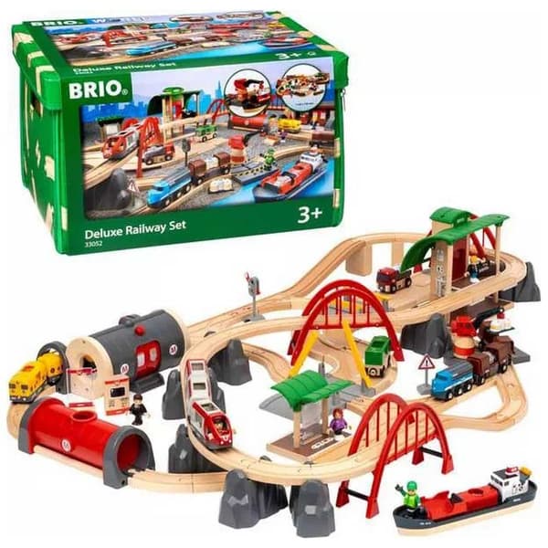 Brio Deluxe Jernbanesæt (33052)