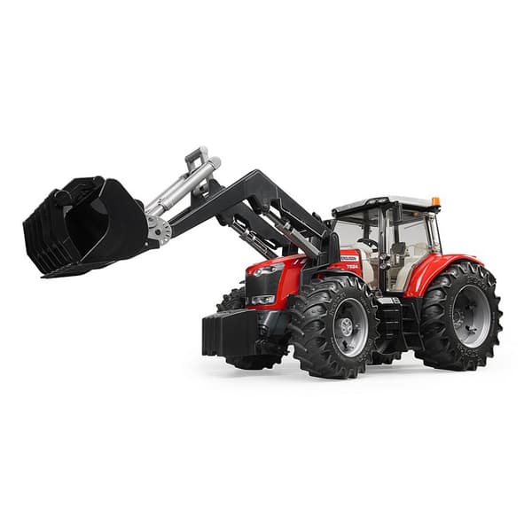 Bruder Massey Ferguson 7624 Med Frontlæsser (03047)