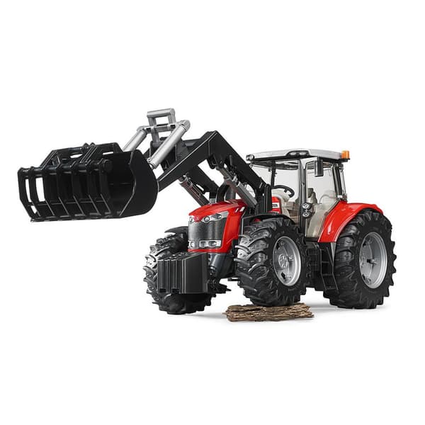 Bruder Massey Ferguson 7624 Med Frontlæsser (03047)