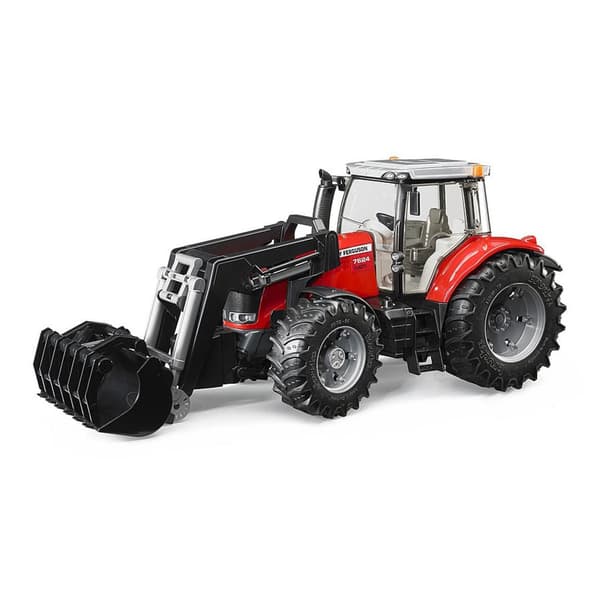 Bruder Massey Ferguson 7624 Med Frontlæsser (03047)