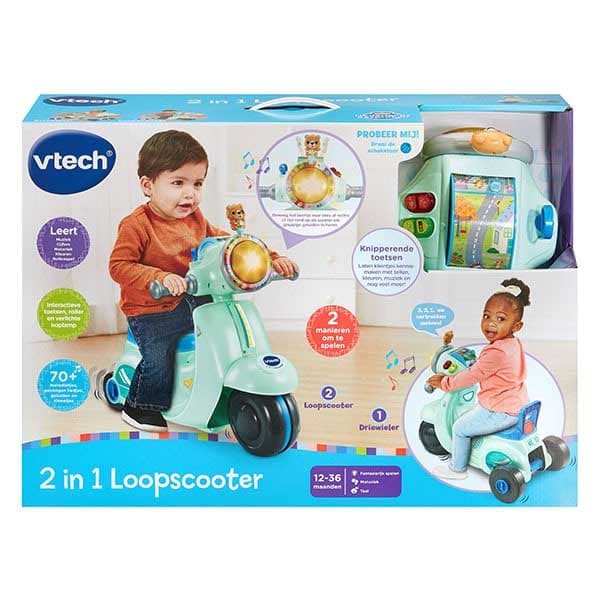 Vtech Min 2-i-1-sparkcykel