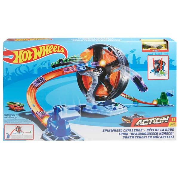 Hot Wheels Spinwheel Challenge-spillesæt Flerfarvet