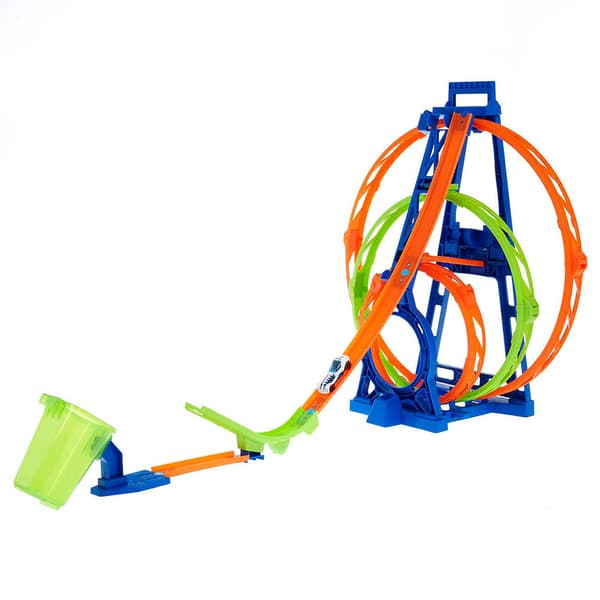 Hot Wheels Trippel Looping Kit Flerfärgad