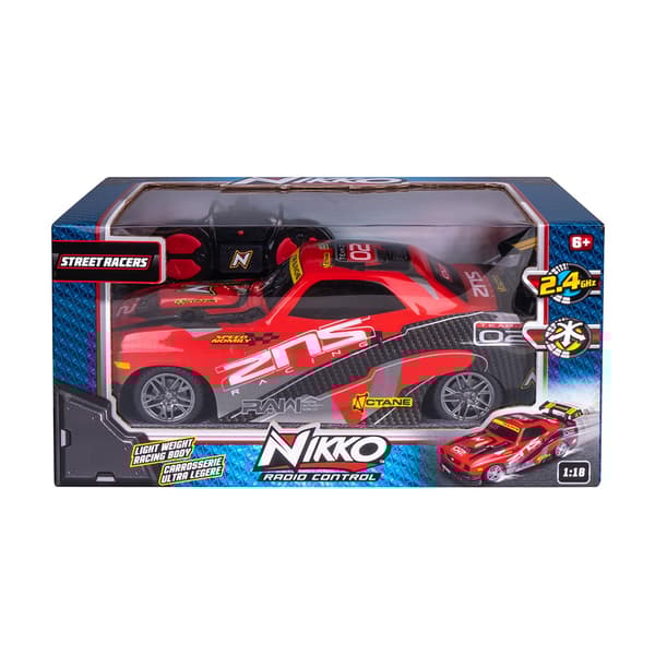 Nikko 1:18 Street Racers Rød (10461)