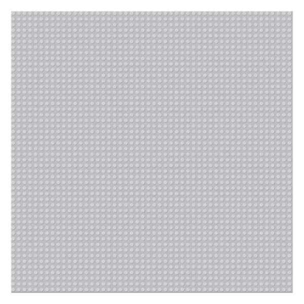 Sluban Basic Byggeplade 40x40 cm Grå
