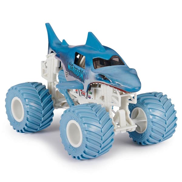 Spin Master Monster Jam Tryckgjuten Megalodon 1:24 Blå