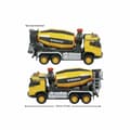 Miniatyrbillede 1 af 3: Concrete Mixer Lorry Majorette Yellow
