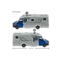 Miniatyrbillede 1 af 3: Motor caravan Majorette Camping Car Mercedes Grey