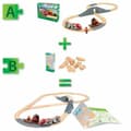 Miniatyrbild 1 av 5: Dodatki Brio Starter pack track Separata linjer