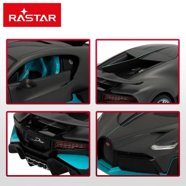 Radiostyrd bil Bugatti Divo 1:14 Mörkgrå (2 antal)