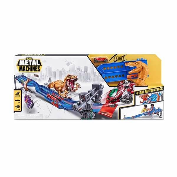 Racerbana Zuru Metal Machines 4-Lane Raptor Attack 70 x 11 x 30 cm