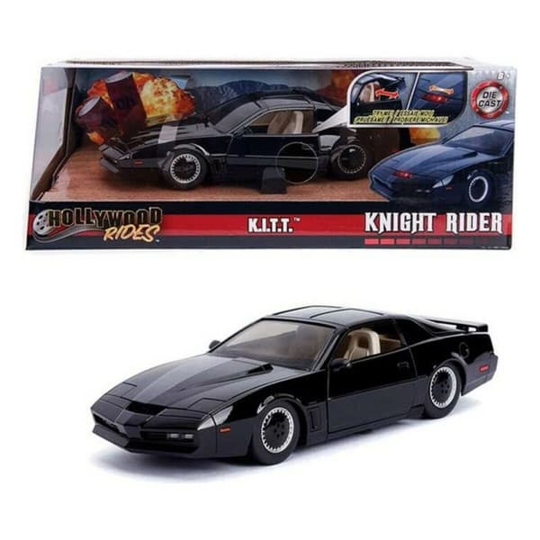 Bil Hollywood Rides Simba Kitt Knight Rider 1:24 Svart