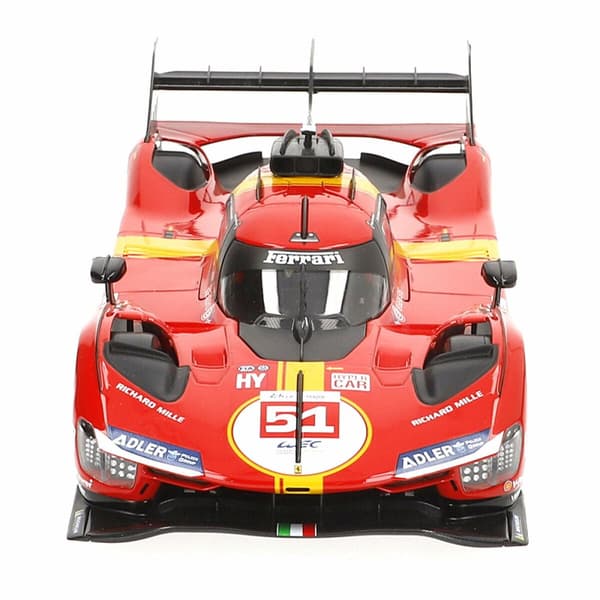 Bil Bburago Ferrari Racing 499 LMH #51 1:18