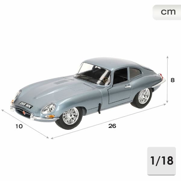 Bil Bburago GT-Jaguar "E" Coupe (1961) 1:18