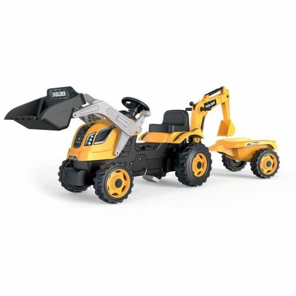 Trehjuling Smoby Släp Traktor