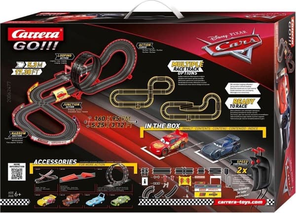 Carrera GO!!! Disney Cars Neon Nights - Racerbana