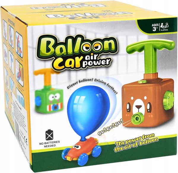 BALLONBIL BALLONLAUNCHER KØRETØJER PUMPE