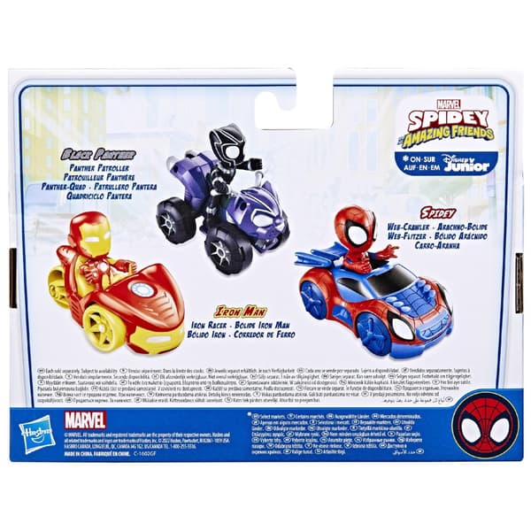 Hasbro Hämähäkkimies ja hänen upeat ystävänsä Iron Racer 10 cm Iron Man -figuuri