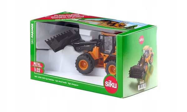 Gravemaskine 3663 Siku 3663 FARMER Metal + Plastik Elementer stor 25cm